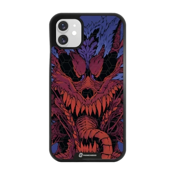 Phonecases3D iPhone 11 Urban Pixel -3D suojakuori, musta