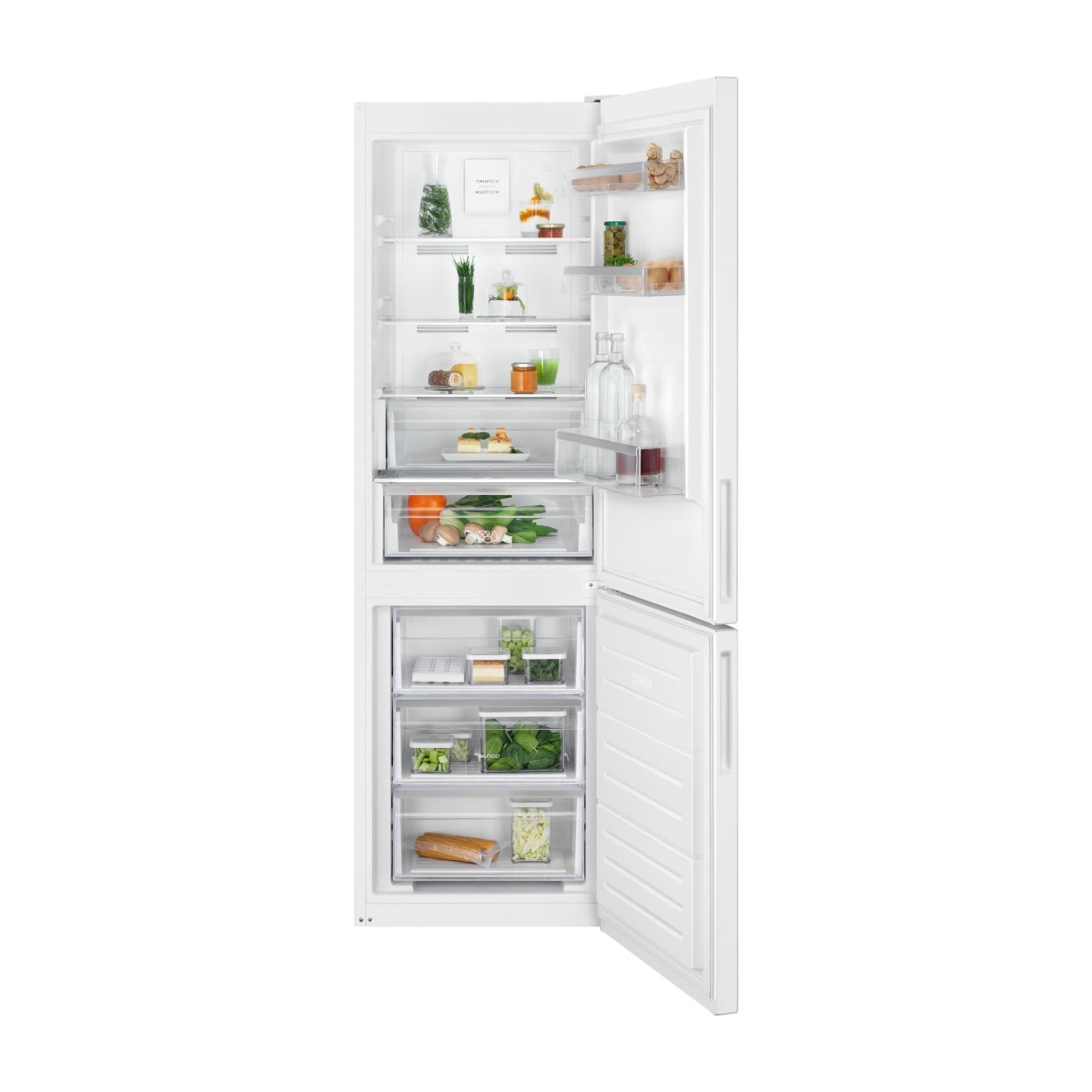 Electrolux 600-serien NNP6ME32W kombineret køleskab billede 4