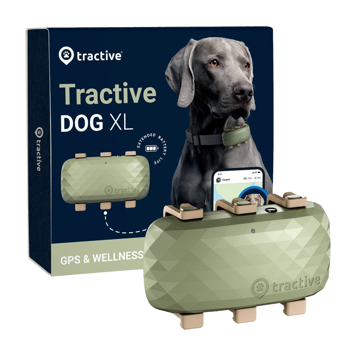 GPS koirille XL