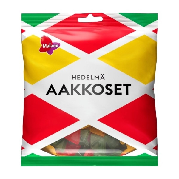 MALACO HEDELMÄ AAKKOSET 340 G 