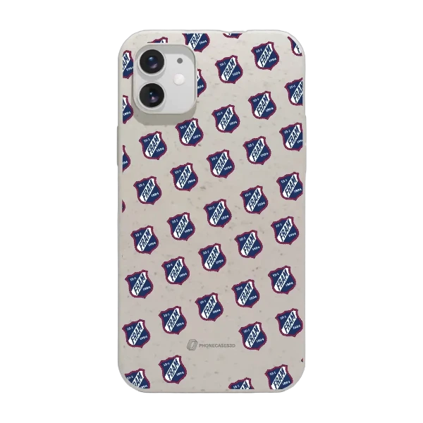 Phonecases3D iPhone 11 IF Fram Larvik kompostoituva suojakuori, valkoinen