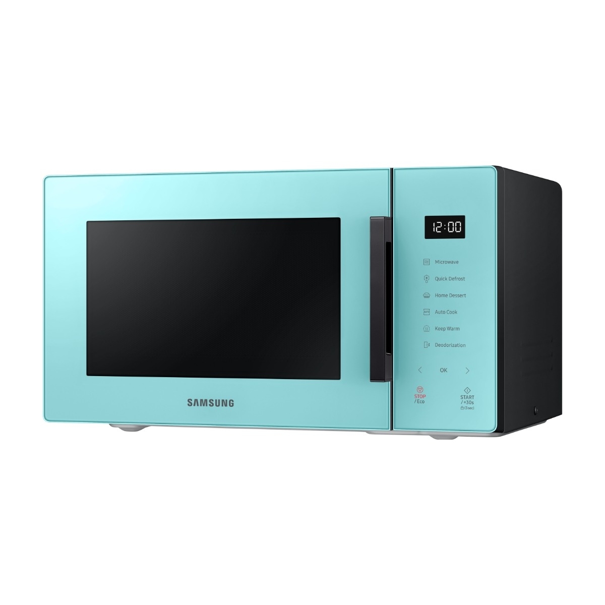 Samsung Bespoke MS23T5018AN/EE mikroovn, Clean Mint billede 4