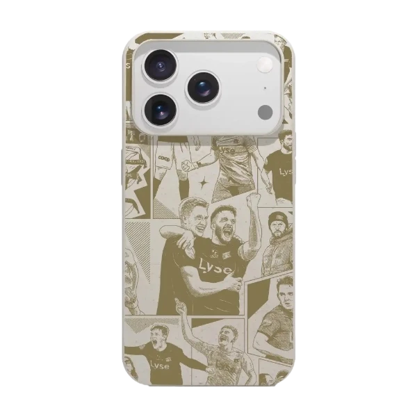 Phonecases3D iPhone 17 Pro Max Viking FK kompostoituva suojakuori, valkoinen