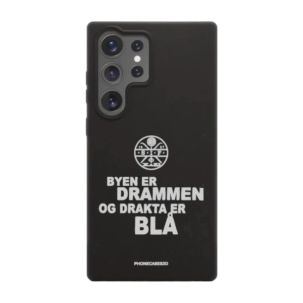 Phonecases3D Samsung Galaxy S25 Ultra Strømsgodset kompostoituva suojakuori, musta