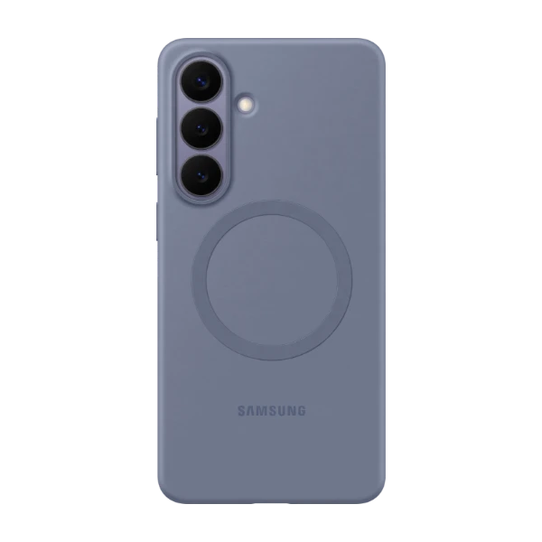 Samsung Galaxy S26+ Silicone Magnet -suojakuori, violetti