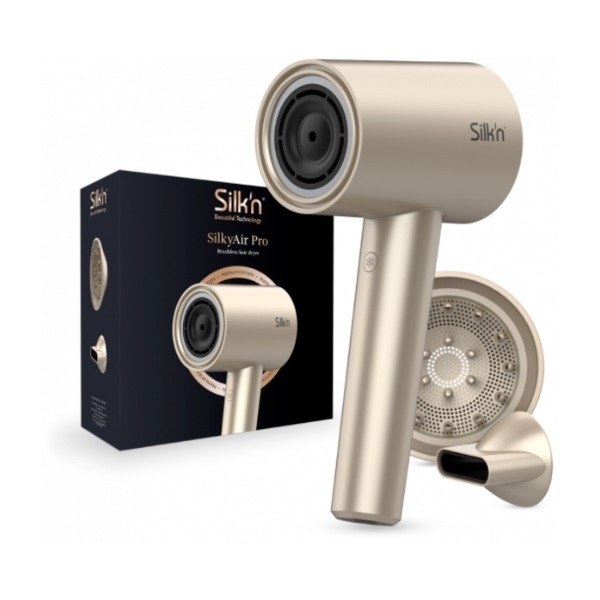 Bilde av Silk''n SilkyAir Pro, 110000 RPM, 39 °C, 98 °C, Gull, 3 m, 1600 W