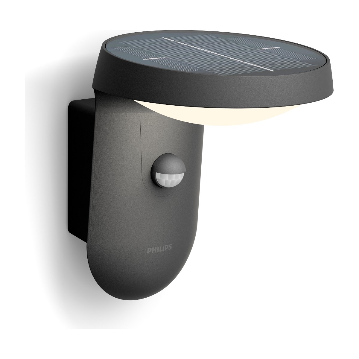 Philips Tyla Ir LED væglampe 3000K, antracit billede 1
