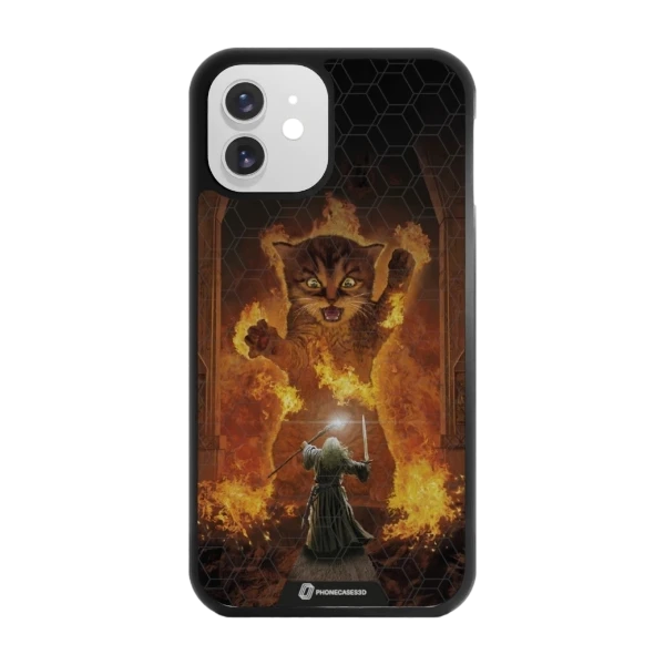 Phonecases3D iPhone 12 Joseph Tate -3D suojakuori, musta