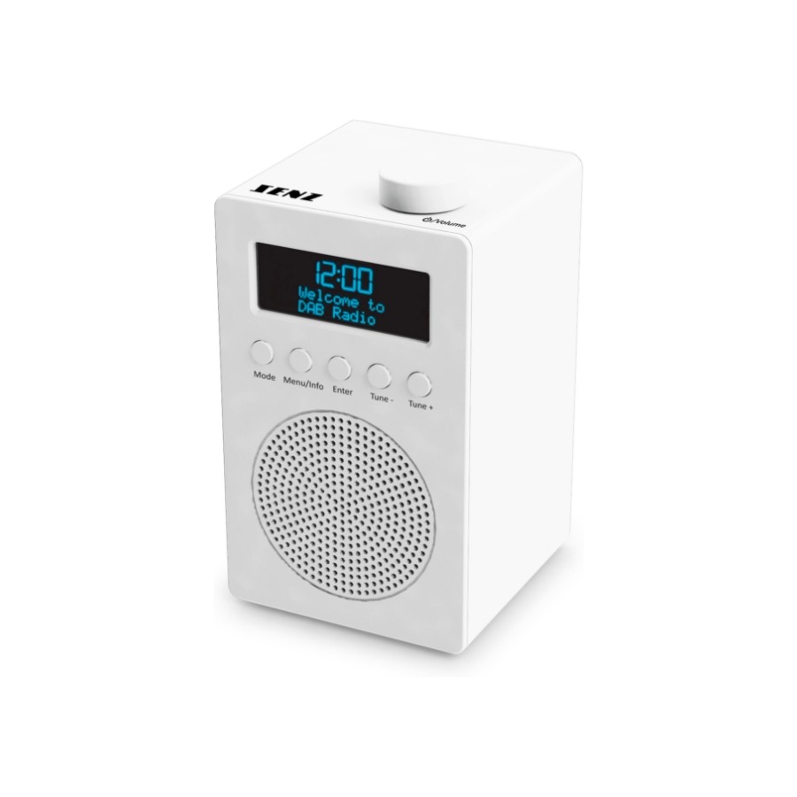 Dab+ radio white