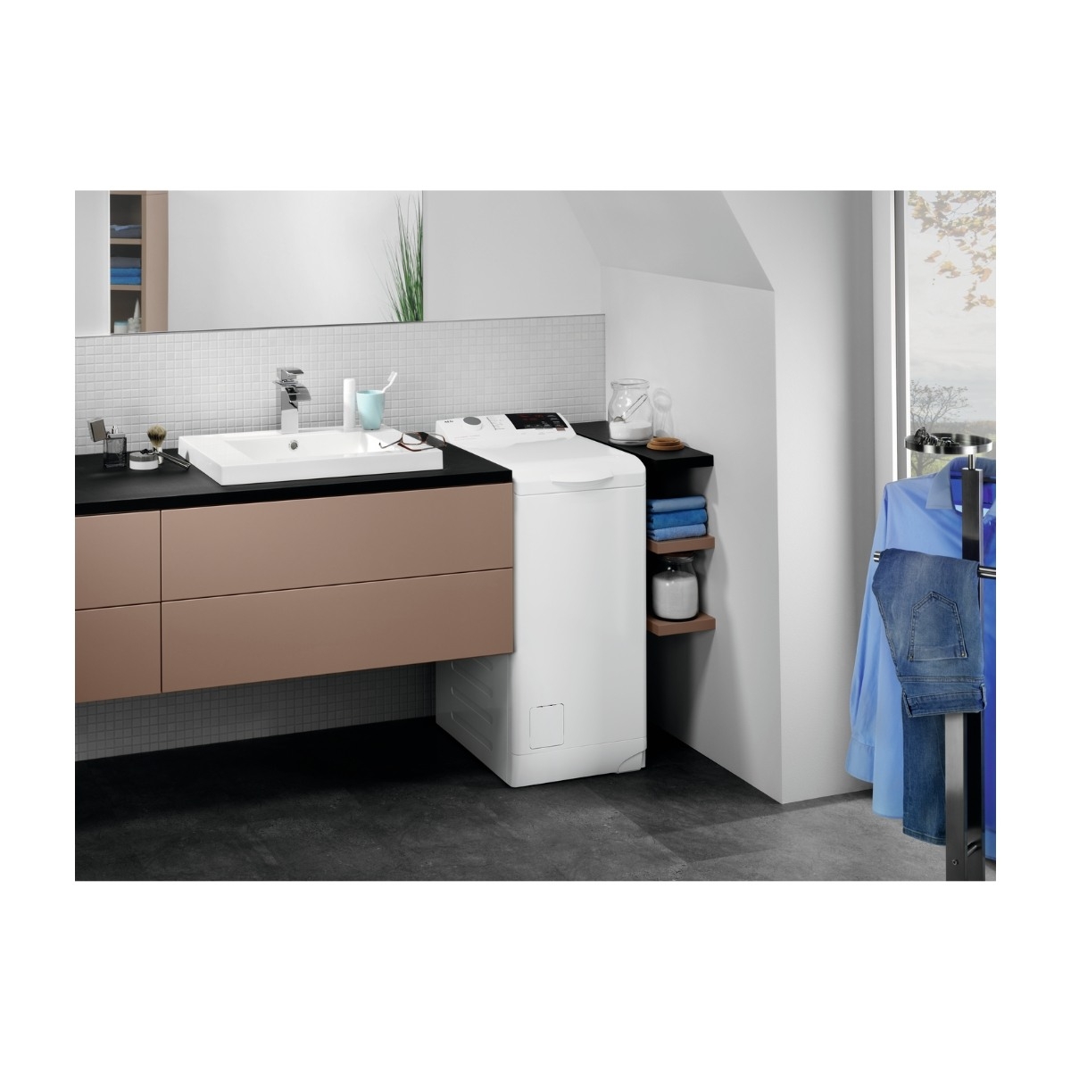 AEG 6000-serien L6TPR721G vaskemaskine billede 6