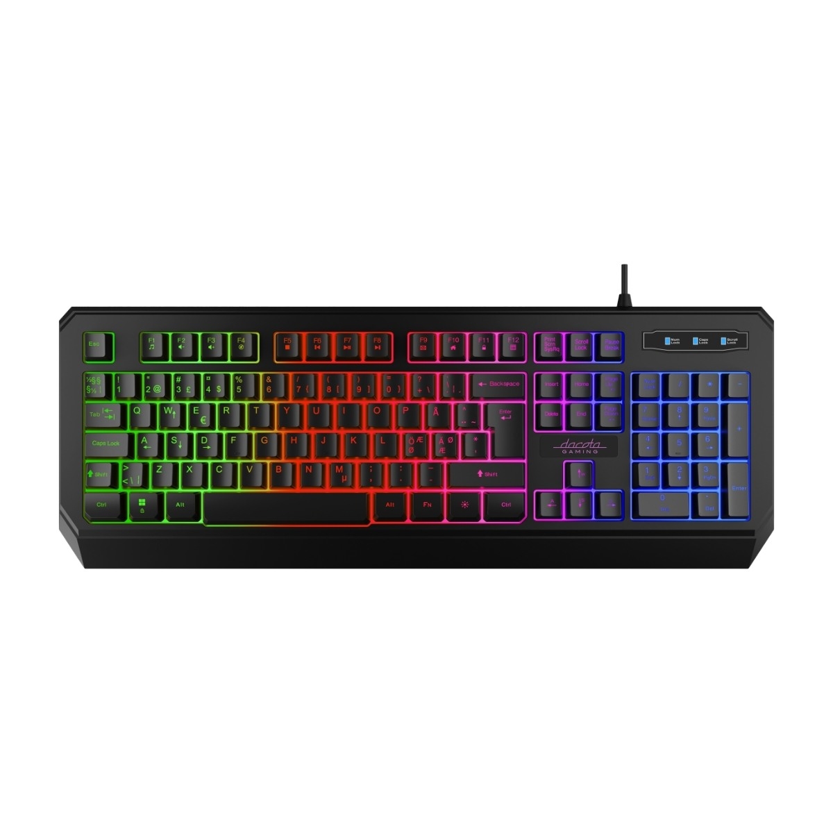 Dacota Gaming Orpheus gaming tastatur