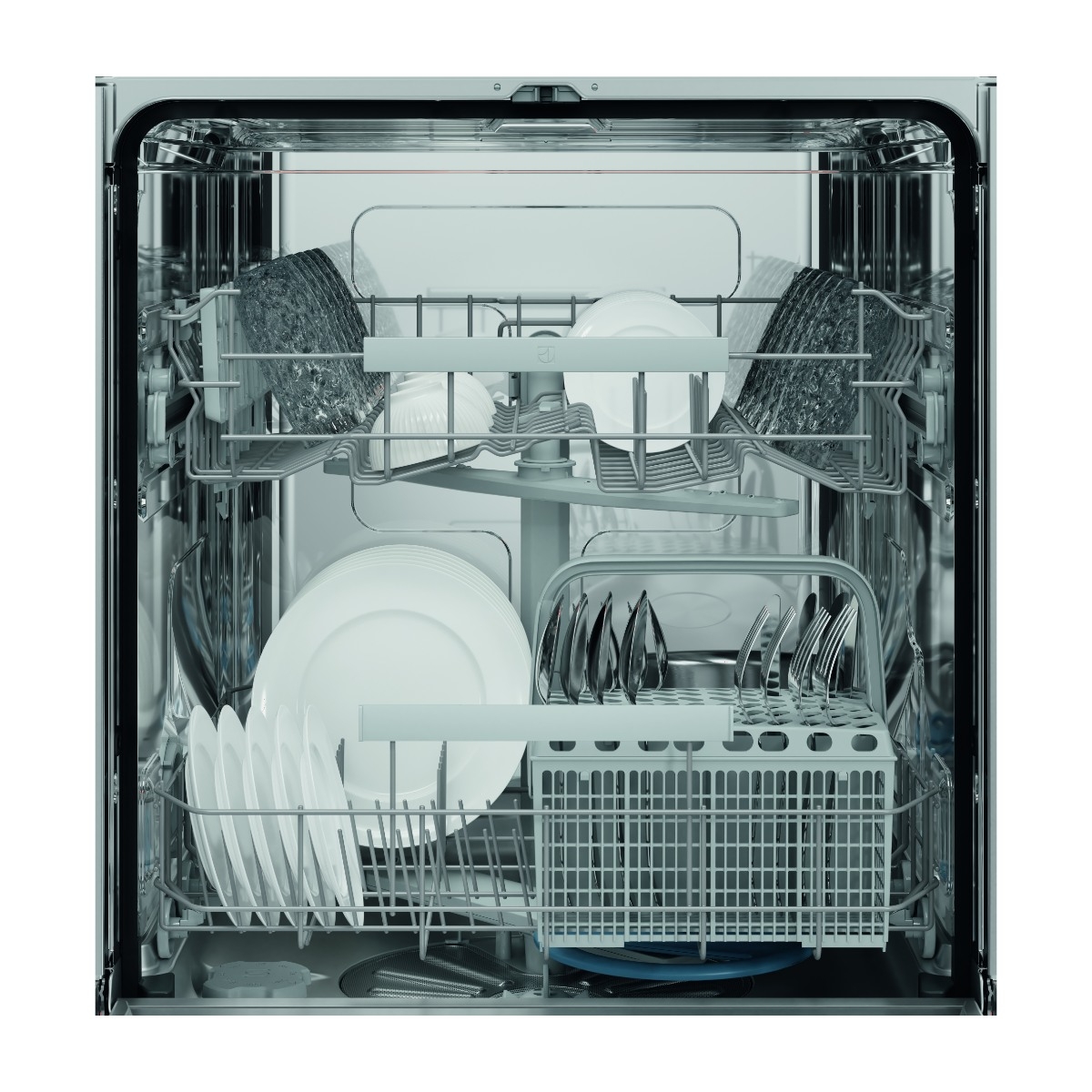 Electrolux 600-serien E62LD111S integreret opvaskemaskine billede 2
