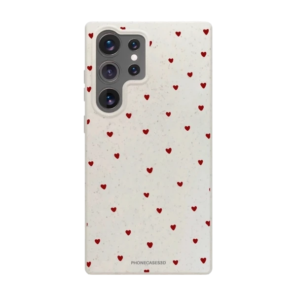 Phonecases3D Samsung Galaxy S25 Ultra Martine Halvorsen kompostoituva suojakuori, valkoinen