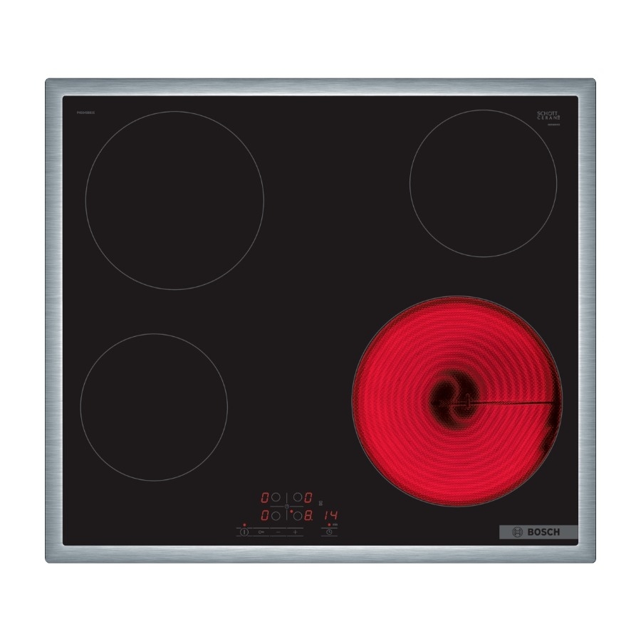 Bosch Serie 4 PKE645BB2E keramisk kogeplade