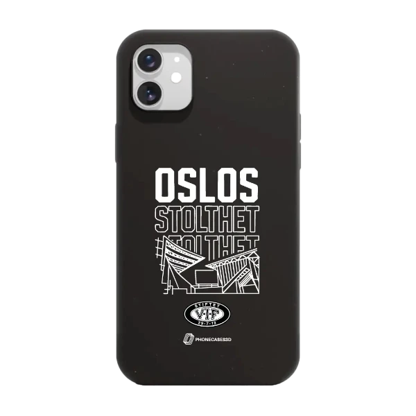 Phonecases3D iPhone 11 VIF kompostoituva suojakuori, musta
