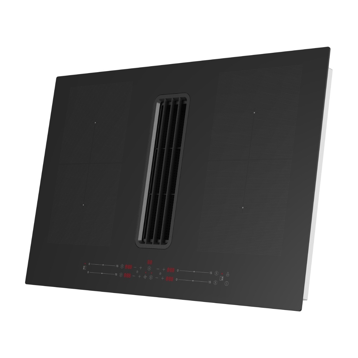 Point 5-Series POHH5080I4B induktionskogeplade med integreret emhætte - 7073655032804 billede 1