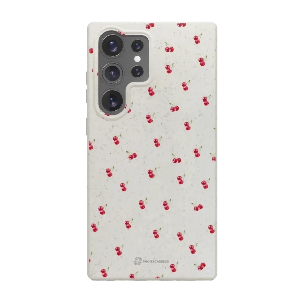 Phonecases3D Samsung Galaxy S25 Ultra Martine Halvorsen kompostoituva suojakuori, valkoinen