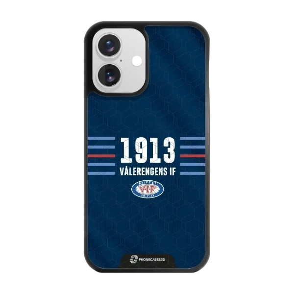 Phonecases3D iPhone 16 VIF -3D suojakuori, musta