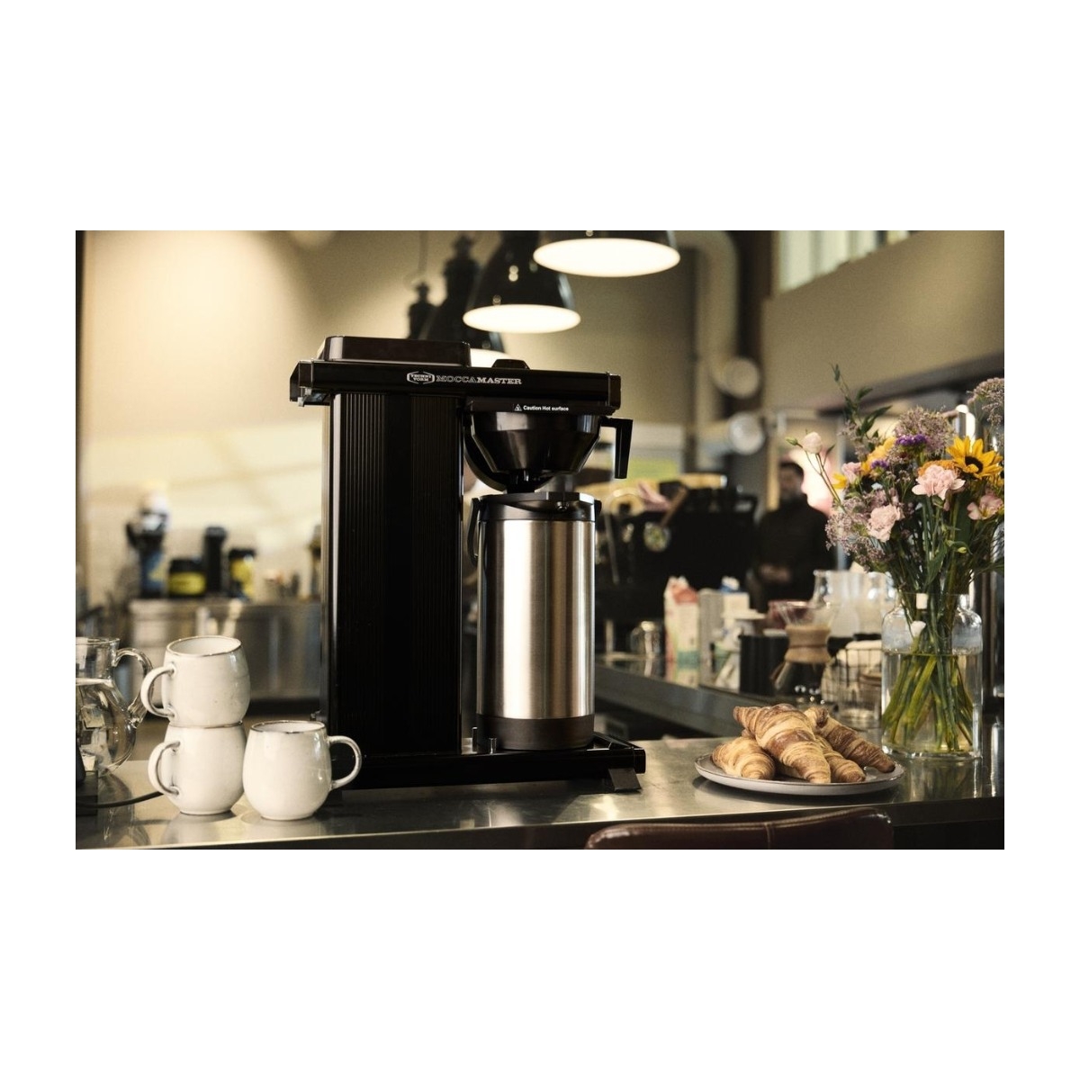 Moccamaster Thermoking 3000 Manual kaffemaskine, sort billede 4