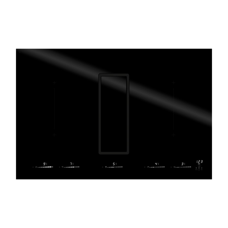 EICO PHANTOM SHIFT 80 N F INDUKTIONSKOGEPLADE MED INTEGRERET EMHÆTTE RECIRKULATION billede 3