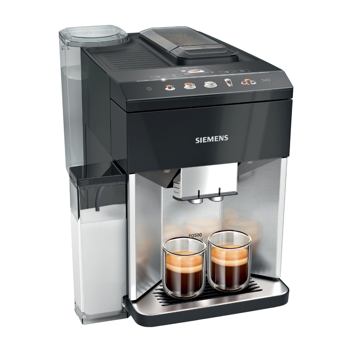 Siemens TQ515R03 espressomaskine, Rustfrit stål billede 1