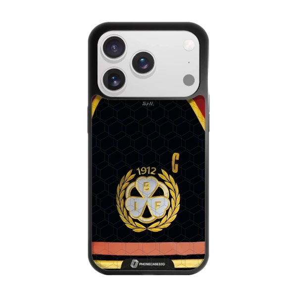 Phonecases3D iPhone 17 Pro Max Brynäs IF -3D suojakuori, musta
