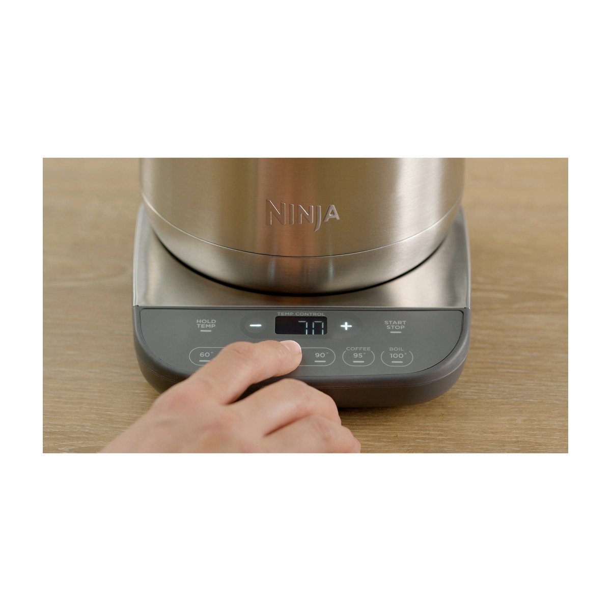 Ninja KT201EU Perfect Temperature elkedel, stål billede 6