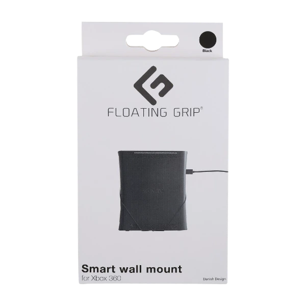 Floating Grip Xbox 360 seinäkiinnike, musta