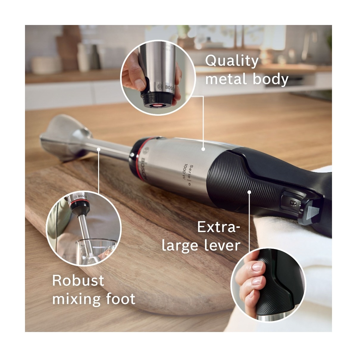 Bosch Series 6 Ergomaster stavblender billede 3