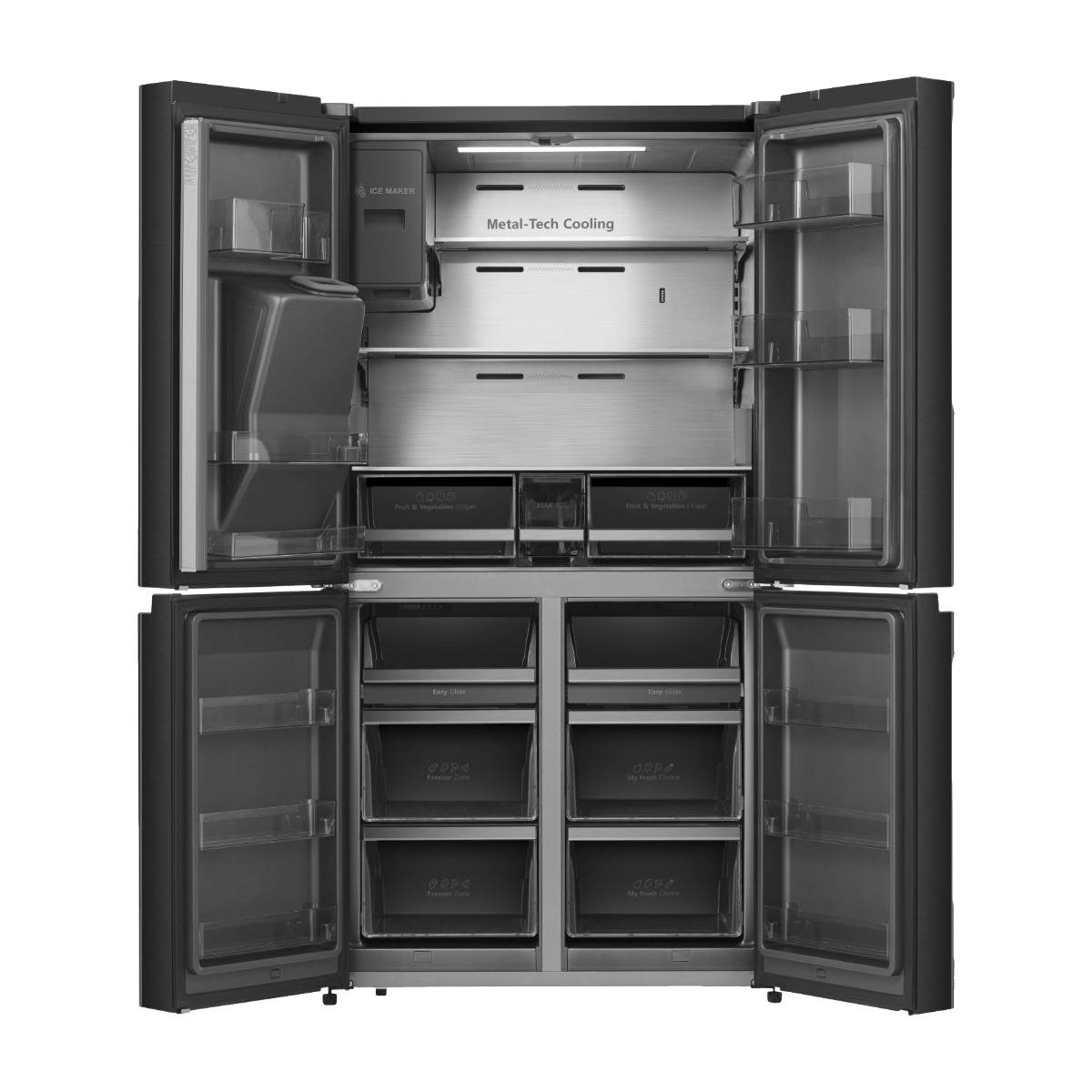 Hisense RQ760N4SBFE kølefryseskab billede 7