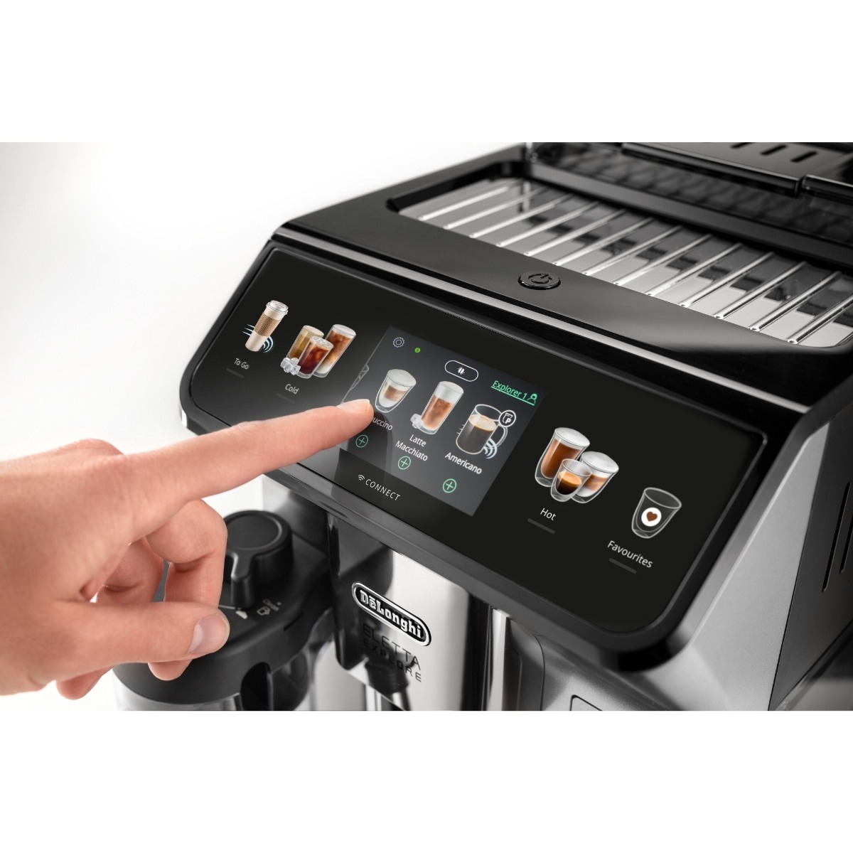 Delonghi Eletta Explore Cold Brew ECAM450.65.S espressomaskine billede 2