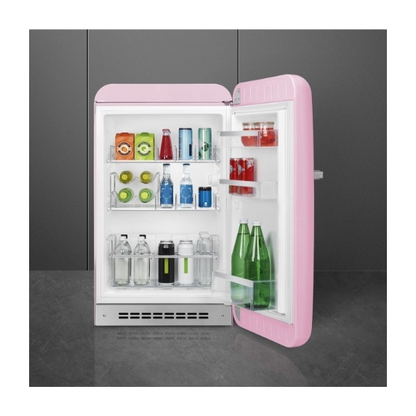Smeg 50's Style køleskab FAB10HRPK6 (lyserød) billede 8