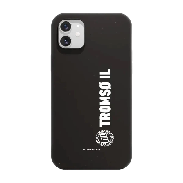 Phonecases3D iPhone 11 Tromsø IL kompostoituva suojakuori, musta