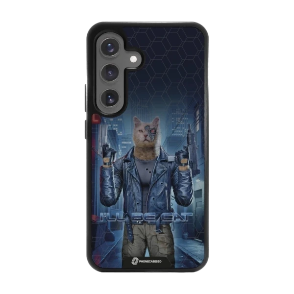 Phonecases3D Samsung Galaxy S25 Joseph Tate -3D suojakuori, musta
