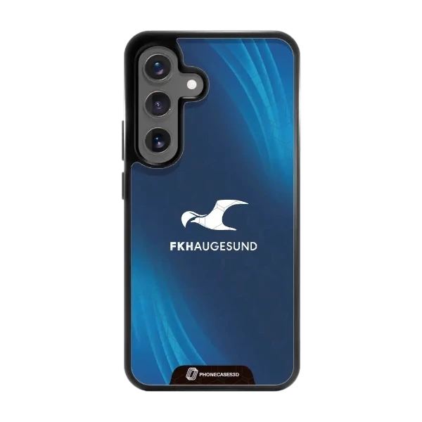 Phonecases3D Samsung Galaxy S25 FK Haugesund -3D suojakuori, musta