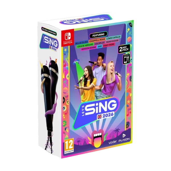 Let's Sing 2026 (NS) + 2 mikrofoner