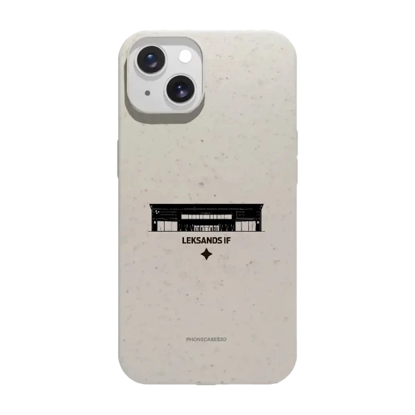 Phonecases3D iPhone 13 Leksands IF kompostoituva suojakuori, valkoinen