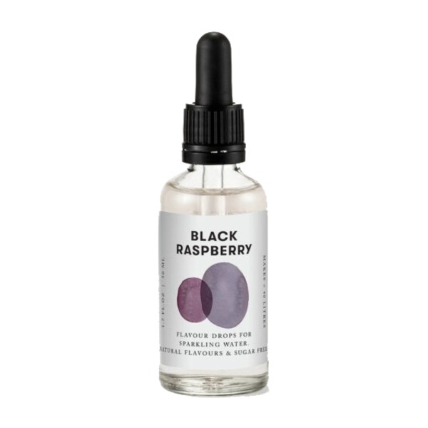 Flavour drops, black raspberry