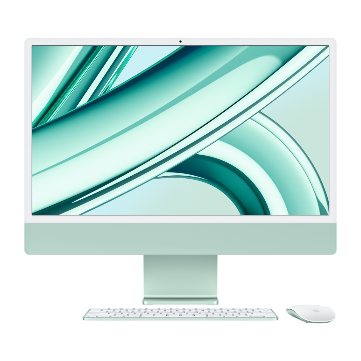 Apple iMac 24" (2023) 256 GB MQRA3DK, grøn
