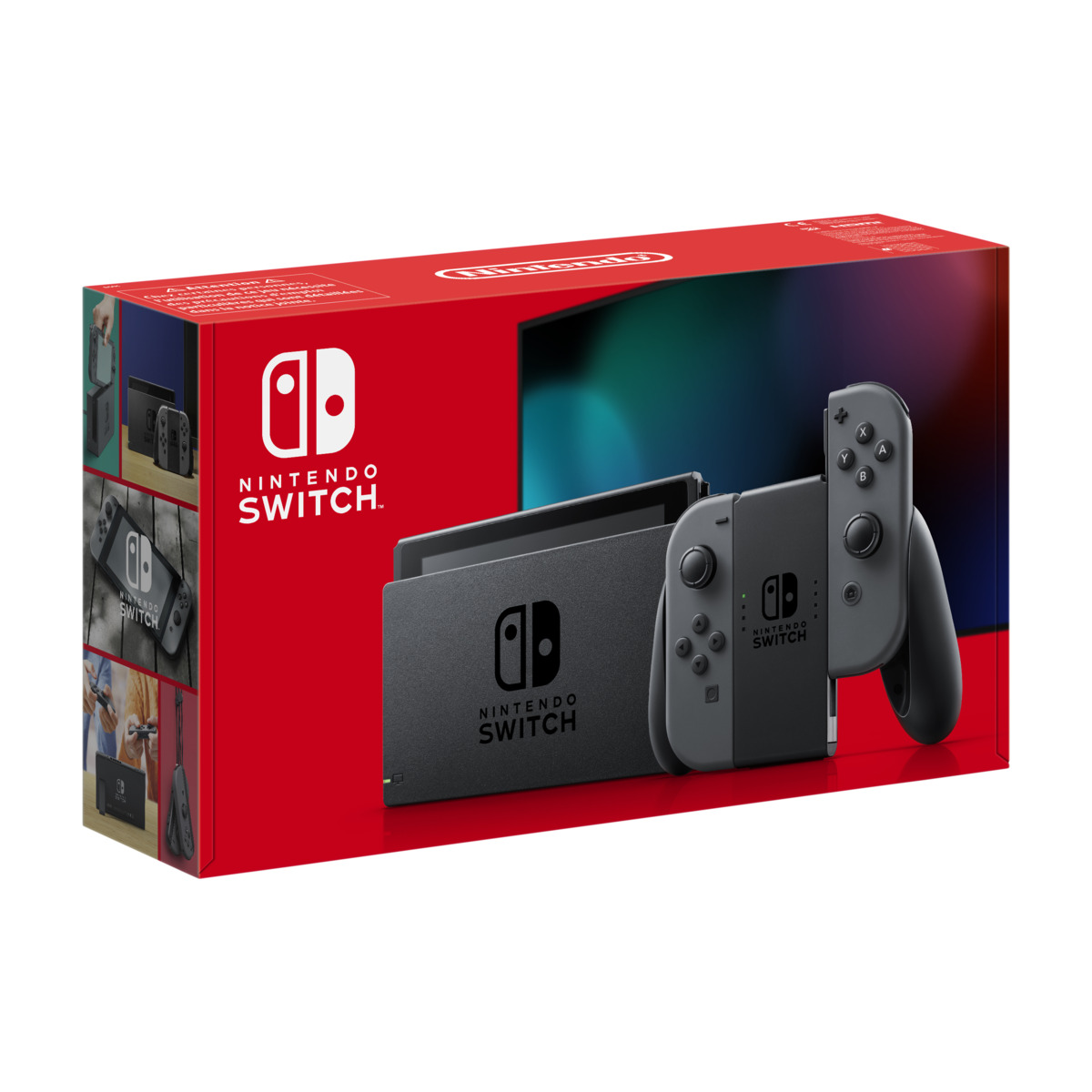 NINTENDO SWITCH KONSOLL, GRÅ - Power.no