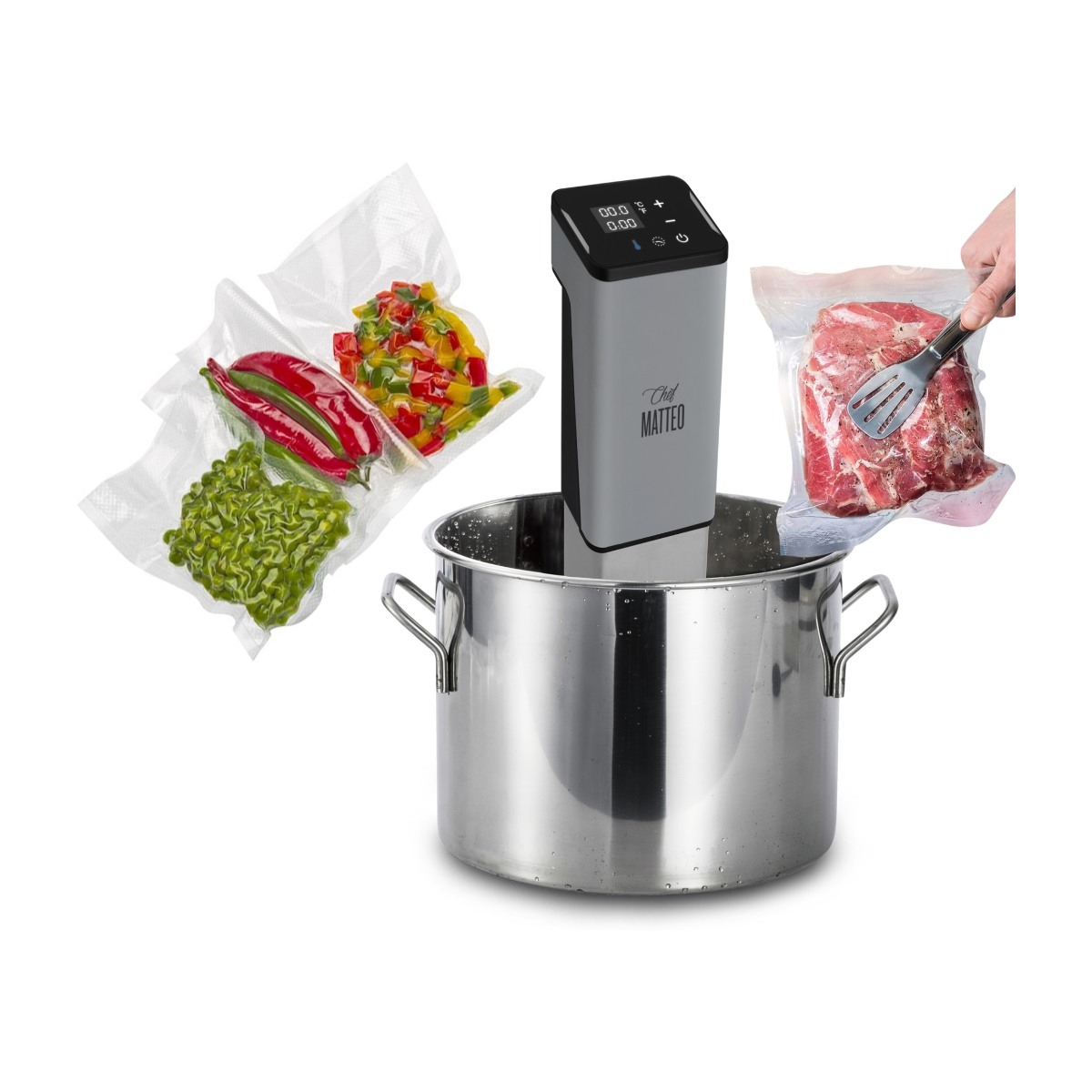 Chef Matteo Precisione sous vide cirkulator billede 6