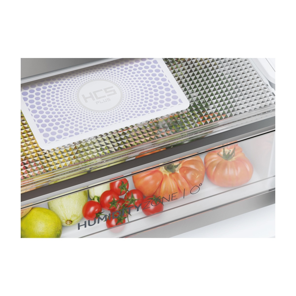 Haier 2D 60 Series 3 HDW3618DNPW kølefryseskab billede 9