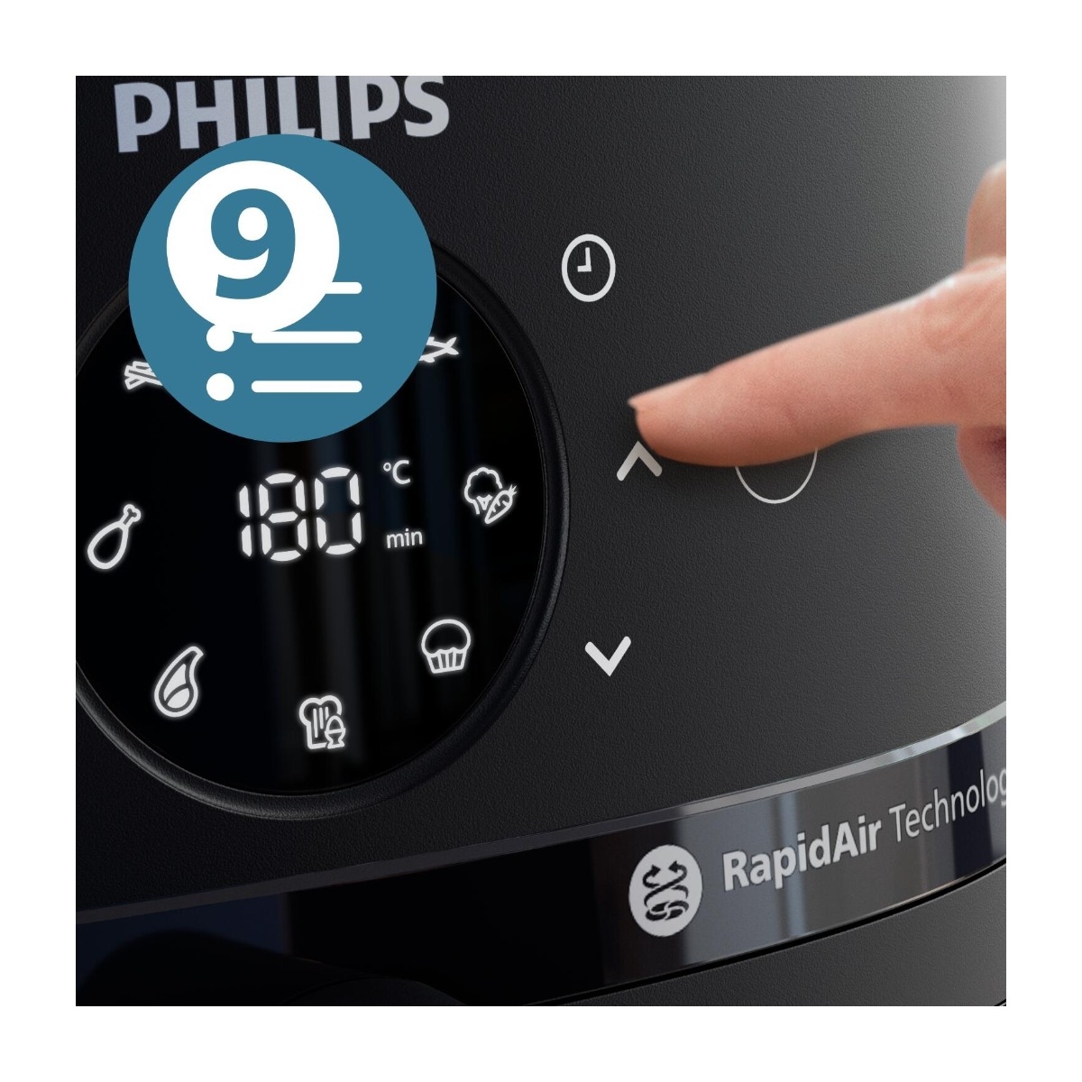 Philips 2000 Series NA231/00 airfryer billede 5