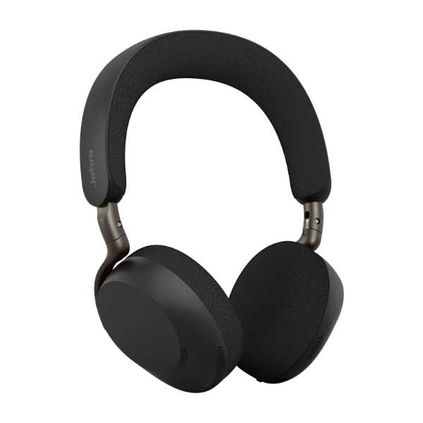 Jabra Evolve3 75 -headset, MS Teams, USB-C, latausalusta, musta