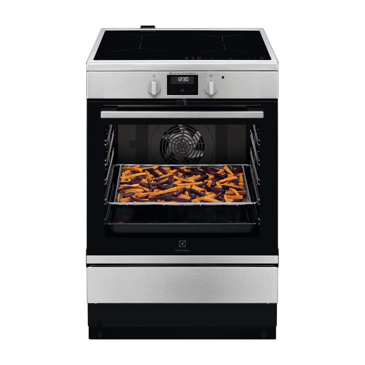 ELECTROLUX LKI66440SX induktionskomfur billede 1