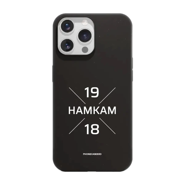 Phonecases3D iPhone 14 Pro HamKam kompostoituva suojakuori, musta