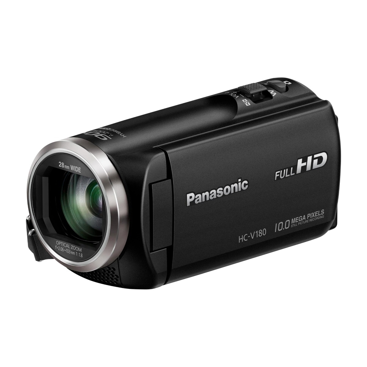 Panasonic Hc V180 FHD Videokamera Svart Power se panasonic-hc-v180-fhd-videokamera-svart-power-se