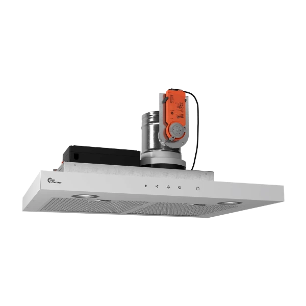 Thermex Design Line Central 8005 Timer emhætte, 60 cm hvid - POWER.dk