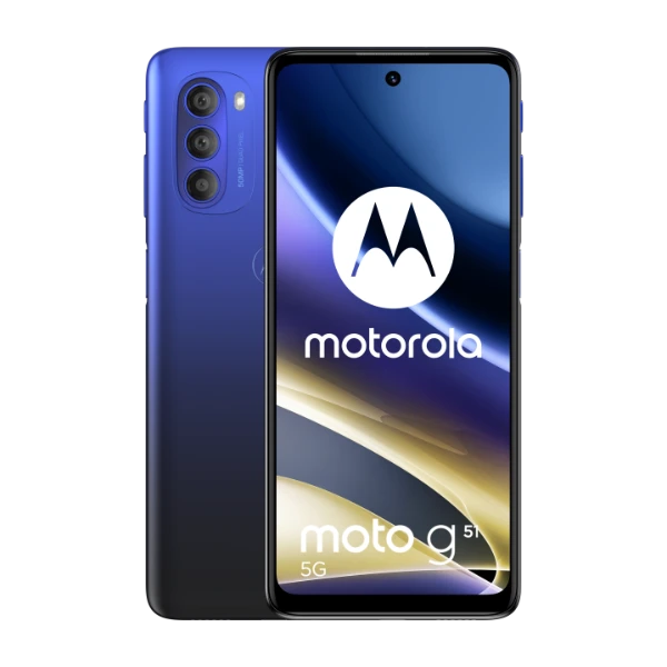 Motorola moto g51 5G 64 GB, Indigo Blue