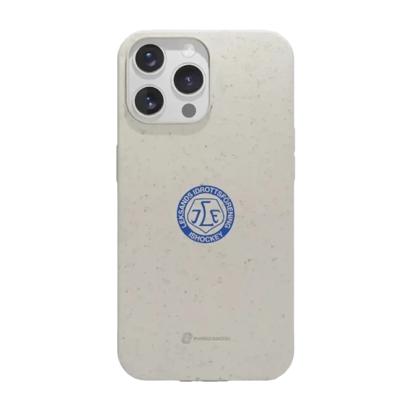 Phonecases3D iPhone 14 Pro Leksands IF kompostoituva suojakuori, valkoinen